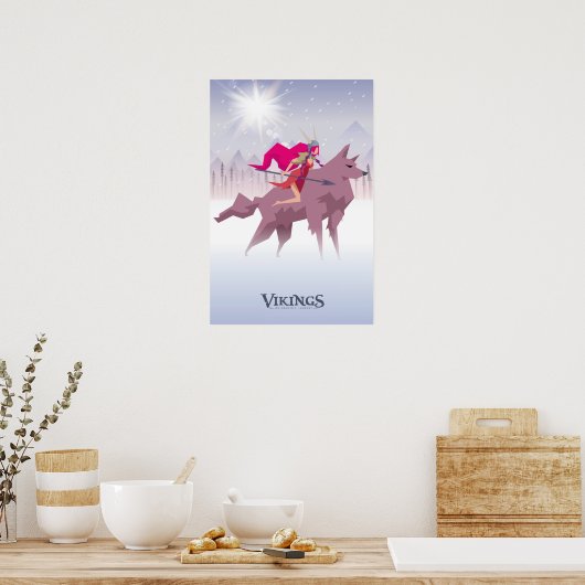 Viking Poster - Valkyrie (Cuisine)