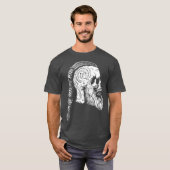 Viking Ragnar Lothbrok Valhalla Tattoo op het T-shirt (Voorkant volledig)