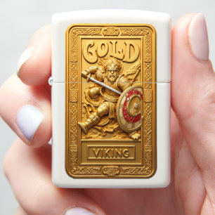 Viking Raider Alabaster Goudstaven
