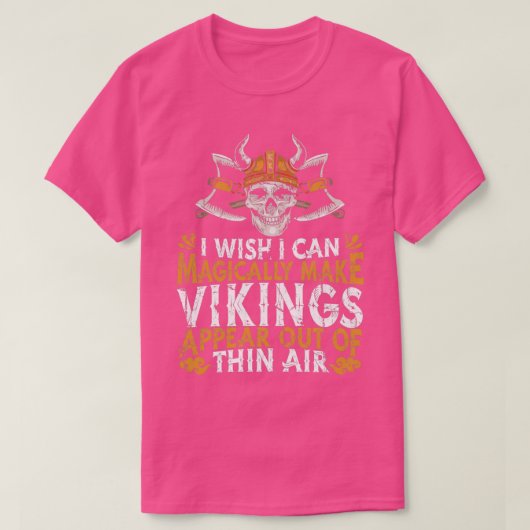 Viking Raider Magic Nordic Warrior Magical Valhall T-shirt (Design voorkant)