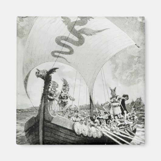 Viking Raiders Magneet (Voorkant)