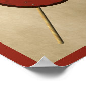 Viking Raven Shield and Weapons Poster (Hoek)