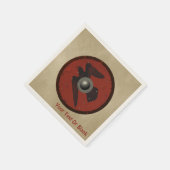 Viking Raven Shield Servet (Hoek)