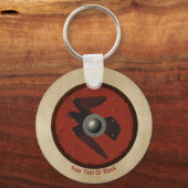 Viking Raven Shield Sleutelhanger (Voorkant)