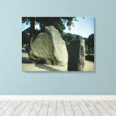 Viking ringstenen canvas afdruk (Insitu (Houten vloer))