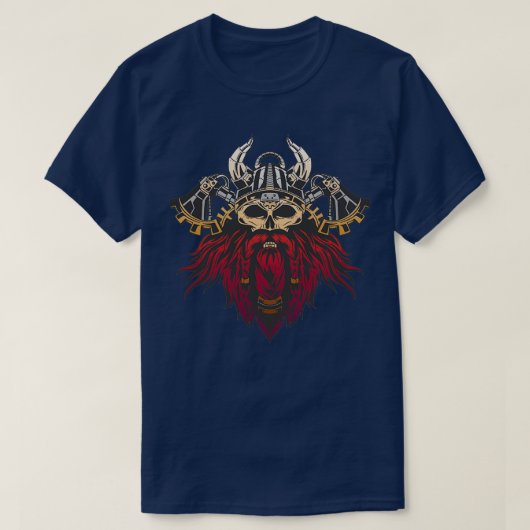 Viking Robot T-shirt (Design voorkant)