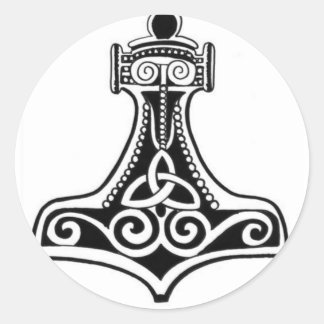 Viking Ronde Sticker