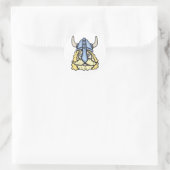 Viking! ! ronde sticker (Tas)