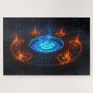 Viking Rune Cirkel Legpuzzel