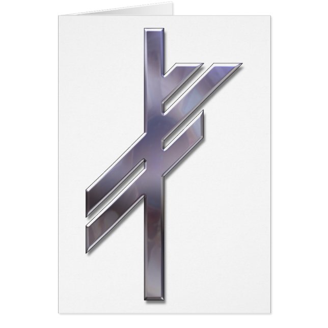 Viking Rune-luck-Silver (Voorkant)