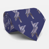 Viking Rune-luck-Silver Stropdas (Opgerold)