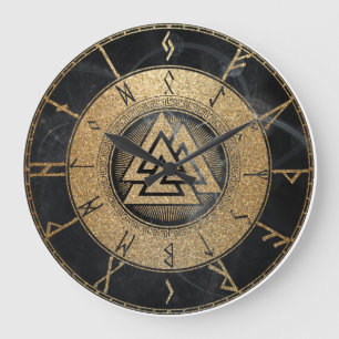 Viking Runes Grote Klok