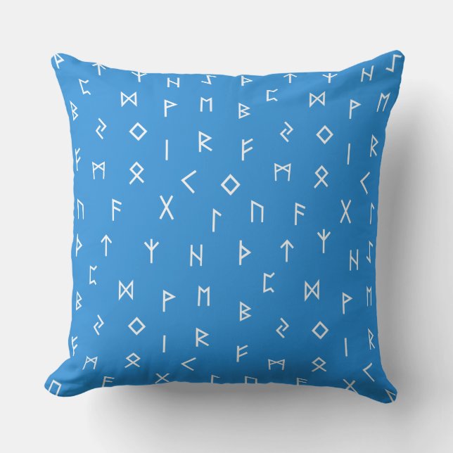 Viking Runes Kussen (Voorkant)