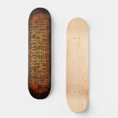 Viking runt Skateboard (Voorkant)