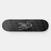 Viking runt Warrior Swords Skateboard (Horizontaal)