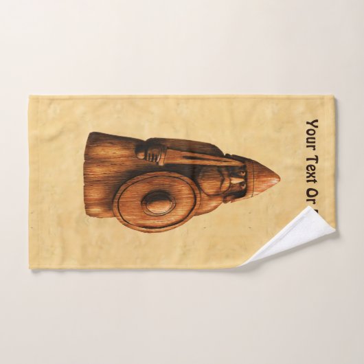 Viking rustique (Serviette à main)