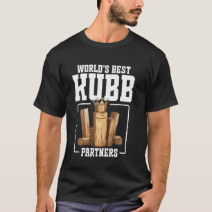 Viking Schaken Koning Kubb Legend Yard Game Set Vi T-shirt