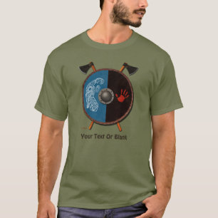 Viking Schild en Bijlen T-shirt
