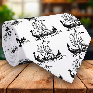 Viking schip stropdas