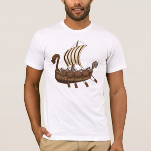 Viking schip t-shirt