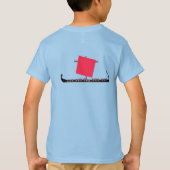 Viking-schip T-shirt (Achterkant)