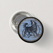 Viking Shield Button - Fenrir (Voorkant /achterkant)