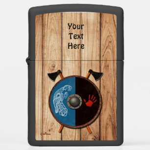 Viking Shield en bijlen