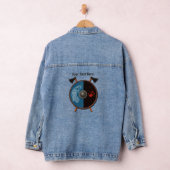 Viking Shield en bijlen Denim Jacket (Hangar)
