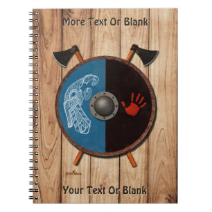 Viking Shield en bijlen Notitieboek