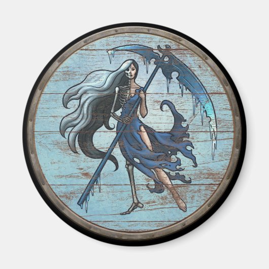 Viking Shield Magnet - Hel (Devant)