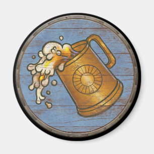 Viking Shield Magnet - Tankard Magneet