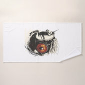 Viking Shield Maiden Licorne (1) (Serviette de bain)