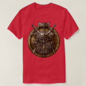 Viking Shield Norse Norse Valhalla Classic TShirt (Design devant)