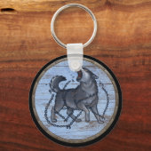 Viking Shield Sleutelhanger - Fenrir (Voorkant)