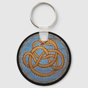 Viking Shield Sleutelhanger - Jörmungandr