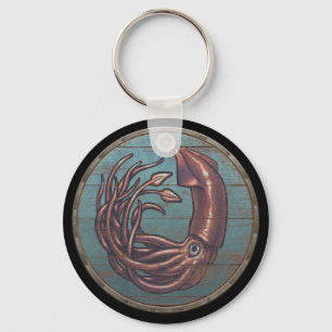 Viking Shield Sleutelhanger - Kraken