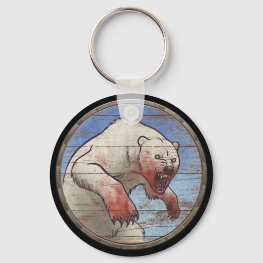 Viking Shield Sleutelhanger - Polar Beer (Voorkant)