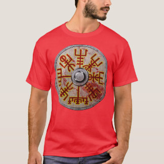 Viking Shield Vegvisir T-shirt