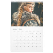 Viking Shieldmaidens – Portraits Of Strength Kalender (Jan 2026)