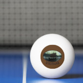 Viking Ship and Northern Lights Pingpongballen (Net)