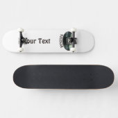 Viking Ship and Northern Lights Skateboard (Horizontaal)