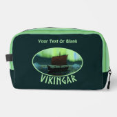 Viking Ship and Northern Lights Toilettasje (Voorkant)