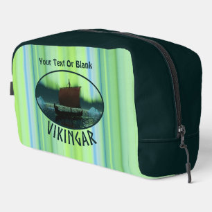 Viking Ship and Northern Lights Toilettasje
