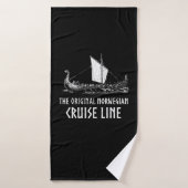 Viking Ship Cruise Line Odin en Valhalla Badhanddoek (Badhanddoek)