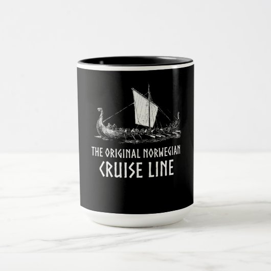 Viking Ship Cruise Line Odin en Valhalla Mok (Midden)