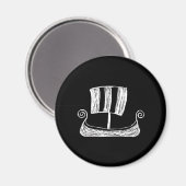 Viking Ship Magnet (Recto/Verso)