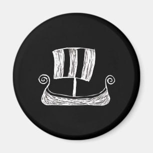 Viking Ship Magnet Magneet