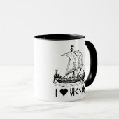 Viking Ship Mok (Voorkant rechts)