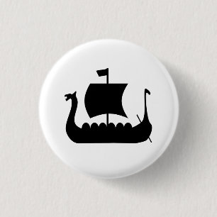 Viking Ship Pictogram Button