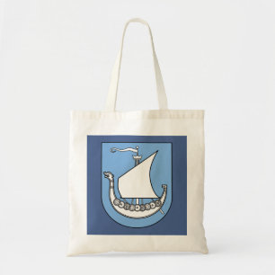 Viking Ship Scandinavian Tote Bag